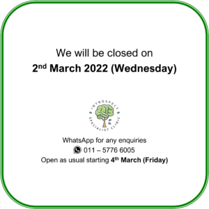 Read more about the article Closed on 2nd March, Wednesday
