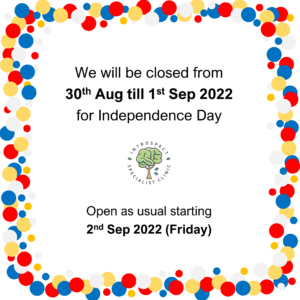 Read more about the article Closed from 30th Aug – 1st Sep