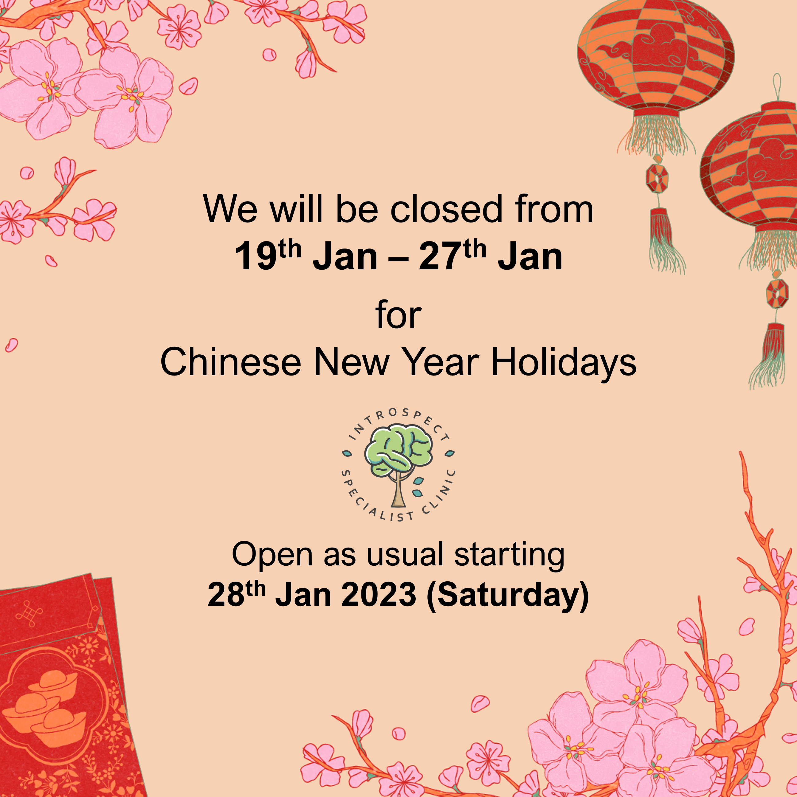 You are currently viewing Closed for Chinese New Year 🧧