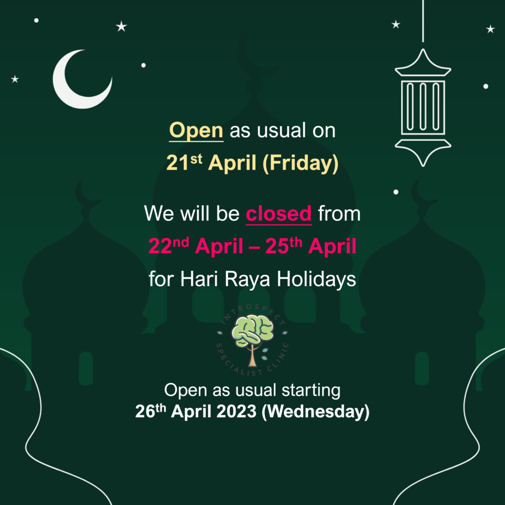 Closed From 22nd 25th April 2023 Introspect Specialist Clinic closed-from-22nd-25th-april-2023-introspect-specialist-clinic