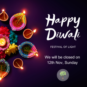 Read more about the article Closed on 12th Nov for Deepavali