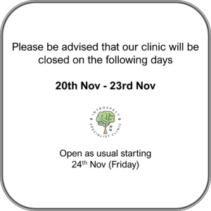 Read more about the article Closed from 20th – 23rd Nov