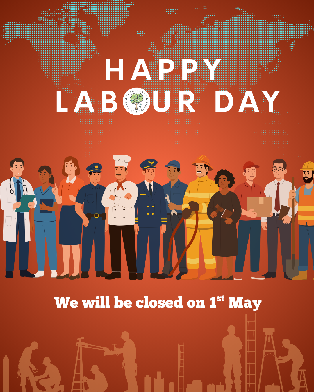 You are currently viewing Closed on 1 May